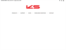 Tablet Screenshot of kssuspension.com